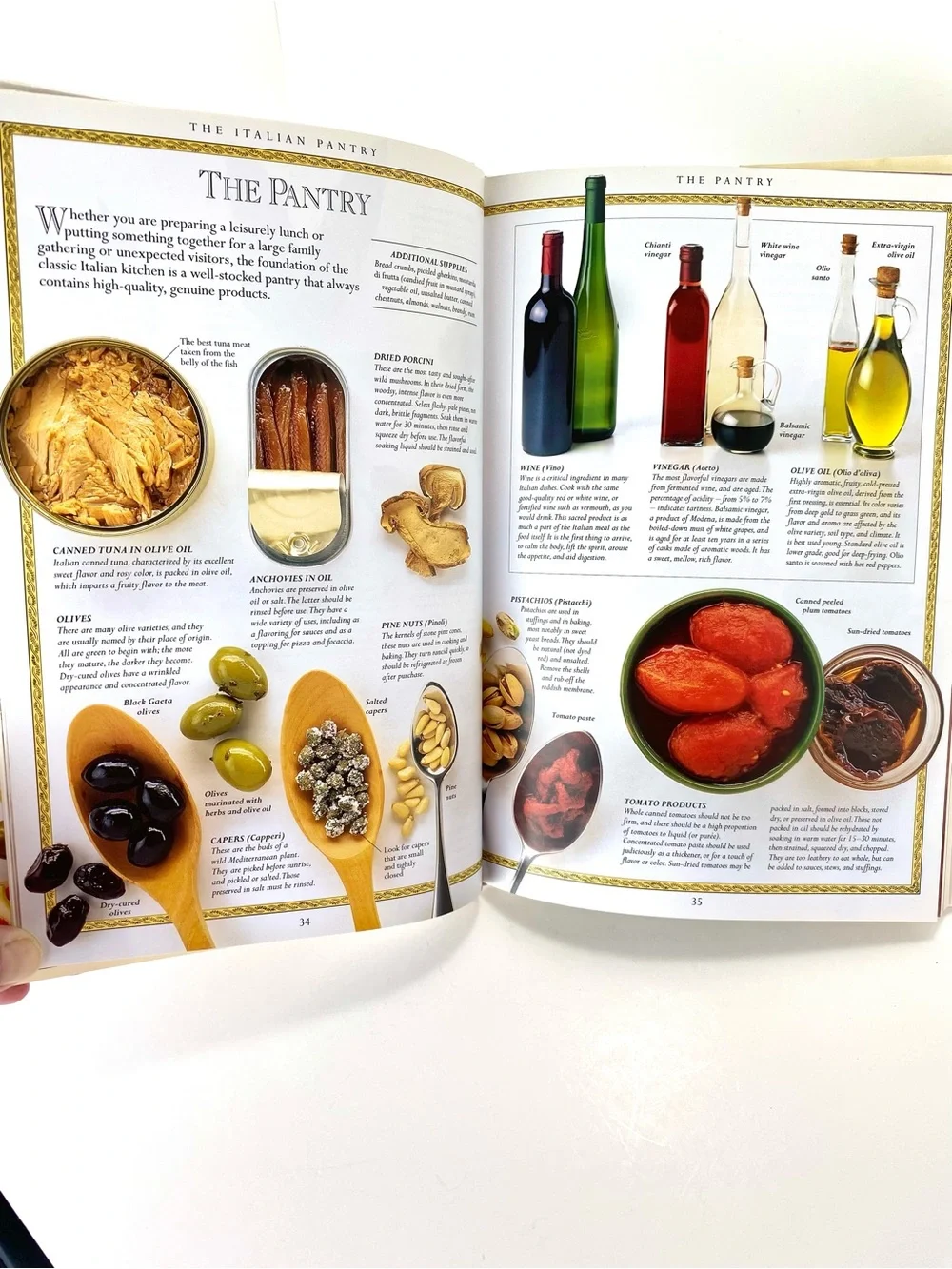 NEW The Classic Italian Cookbook Hardback by Julia Della Croce
